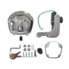 Chrome Power Operated Whale Tail T Handle 12V Folding Lock to suit Trailer — image 1