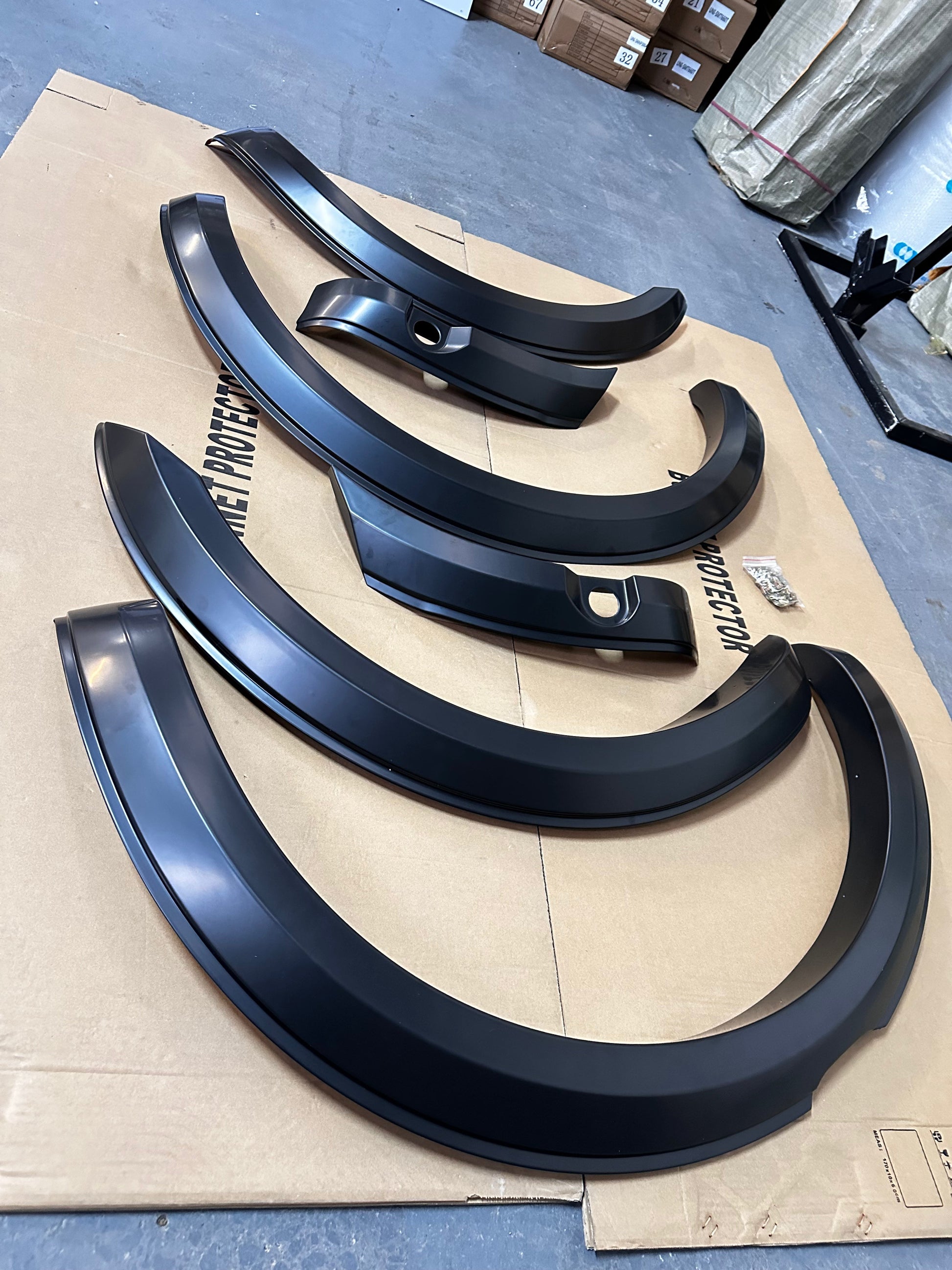 Fender Flare 4-Inch Ford Ranger PX3 2019-2021 Smooth Style with Senor