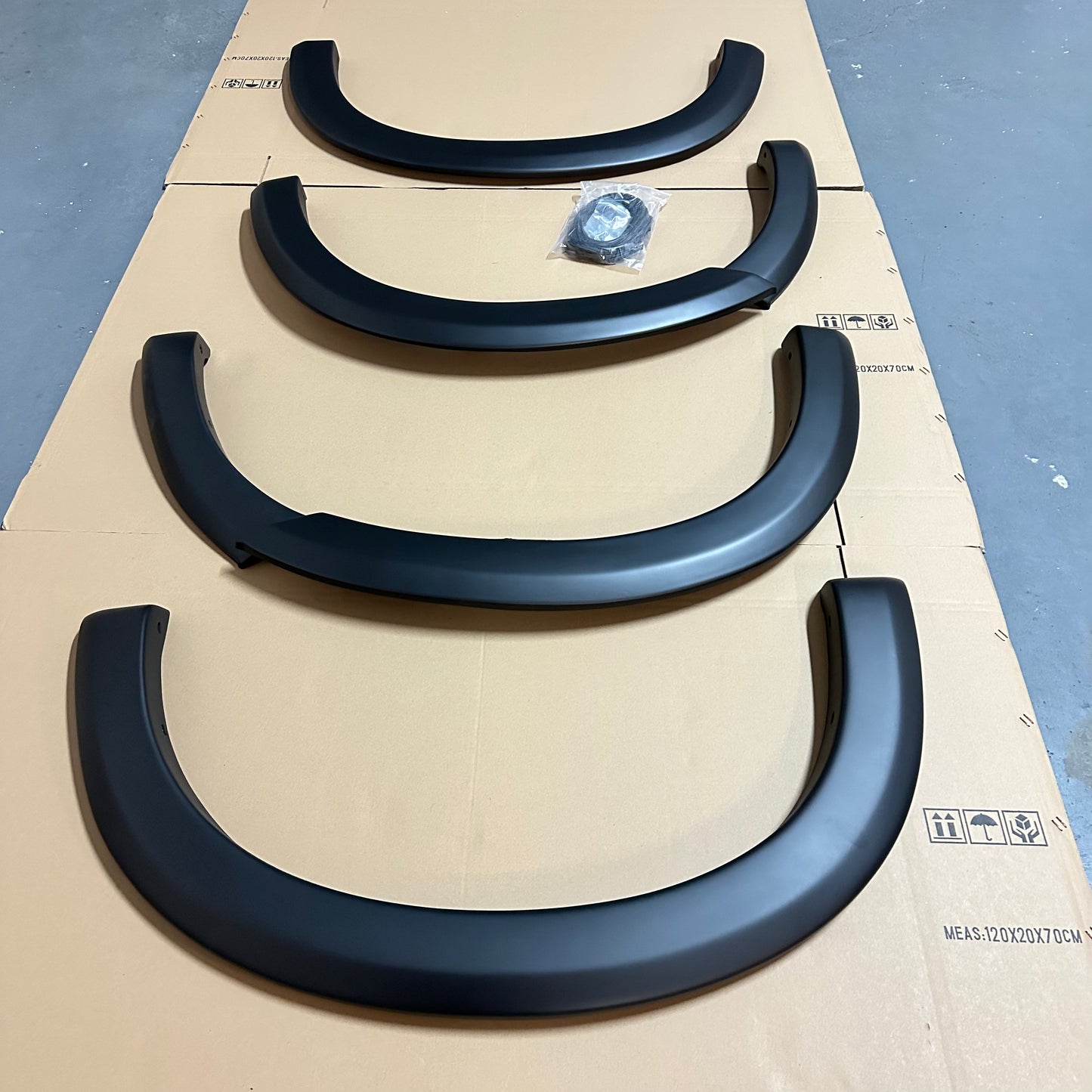 Fender Flare 4-Inch Isuzu D-Max 2012-2016 OEM Style Matte Black