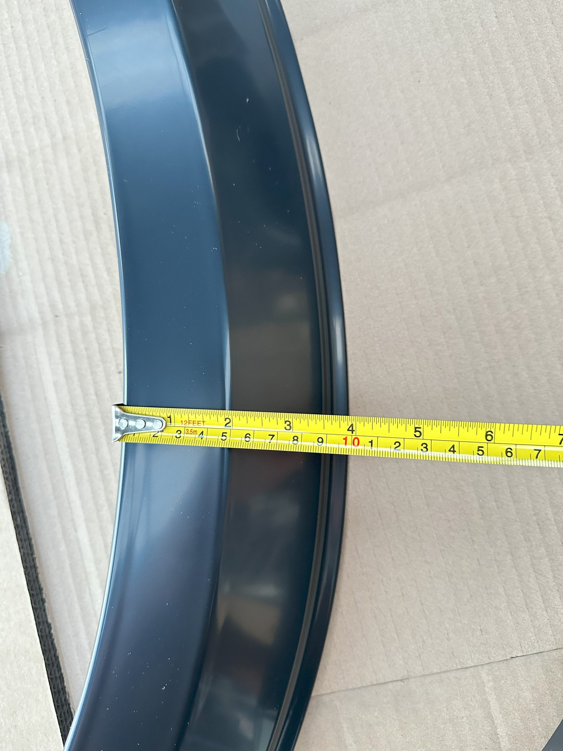 Fender Flare 4-Inch Isuzu D-Max 2021-2023 Smooth Style Matte Black