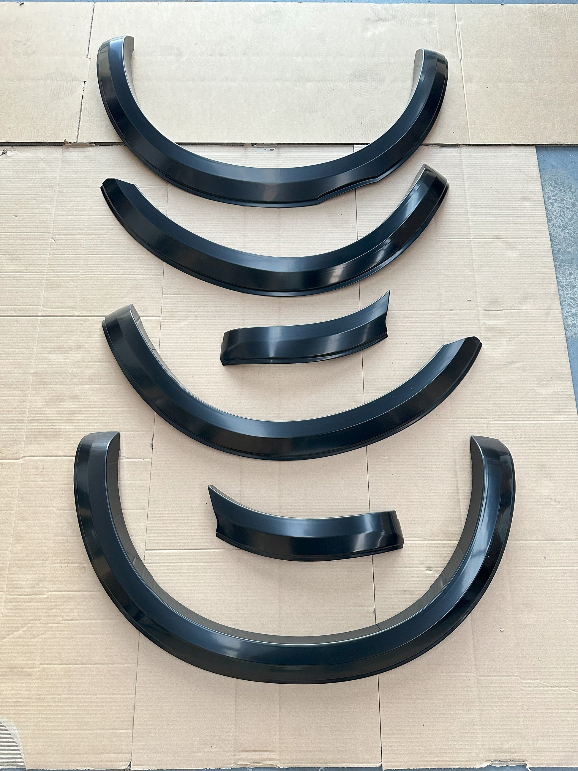 Fender Flare 4-Inch Isuzu D-Max 2021-2023 Smooth Style Matte Black