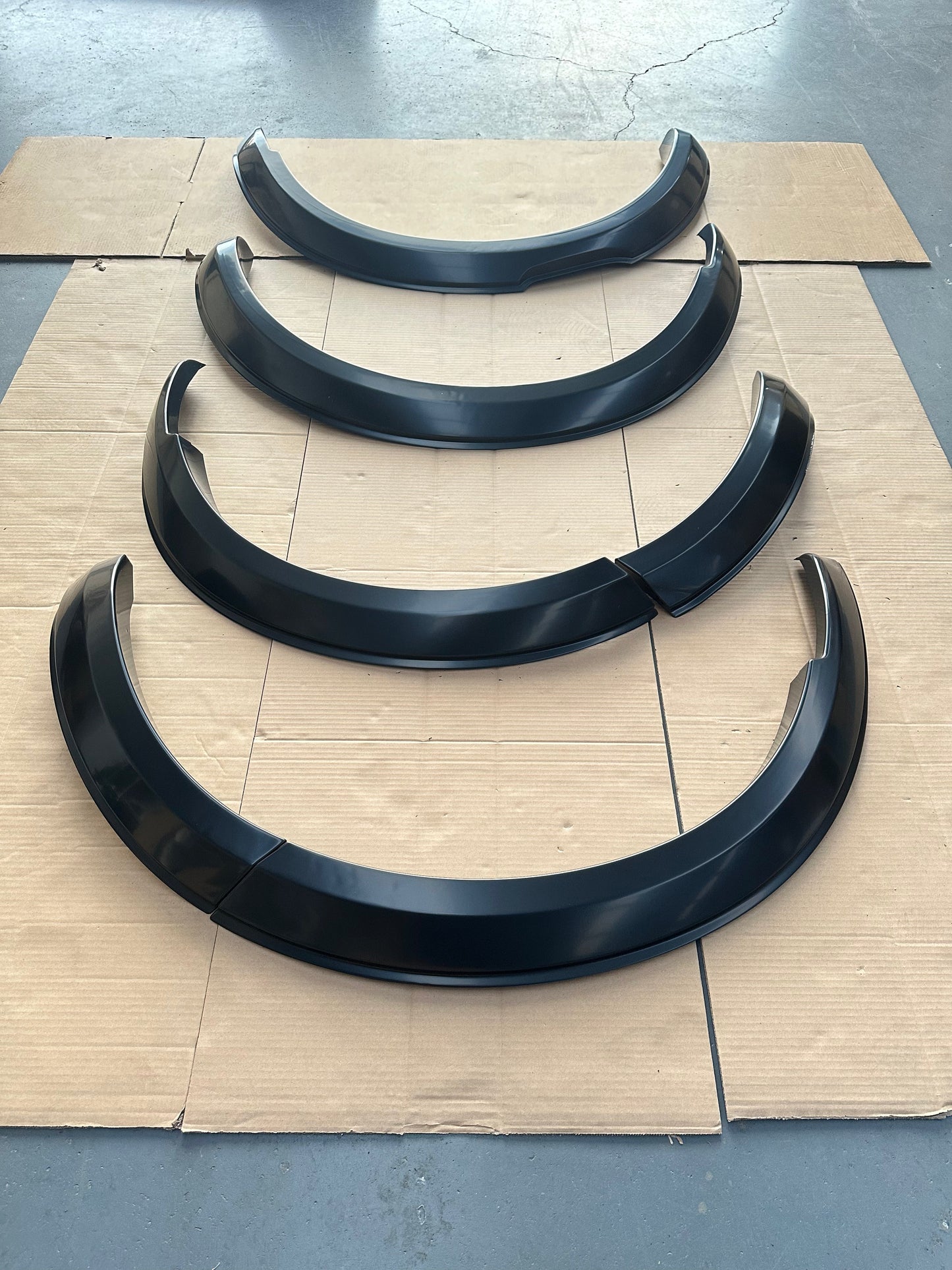 Fender Flare 4-Inch style Nissan Navara 2021+ Matte Black