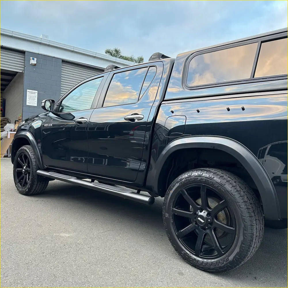 Fender Flare 4-inch style Toyota Hilux Revo 2015-2017 Matte Black