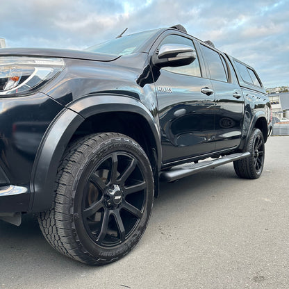 Fender Flare 4-inch style Toyota Hilux Revo 2015-2017 Matte Black