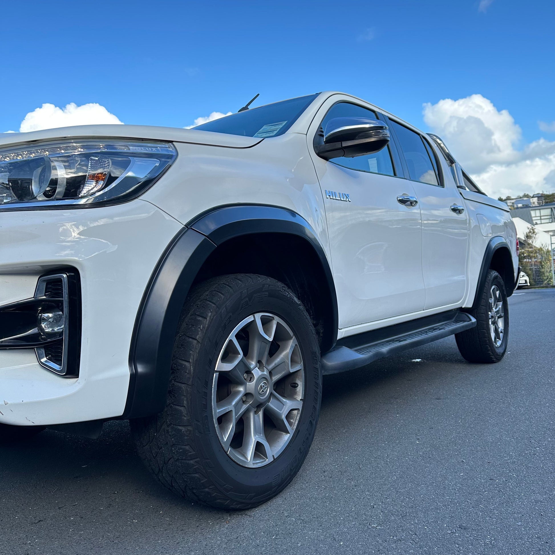 Fender Flare 4-inch Style Toyota Hilux Rocco 2018-2020 Matte Black