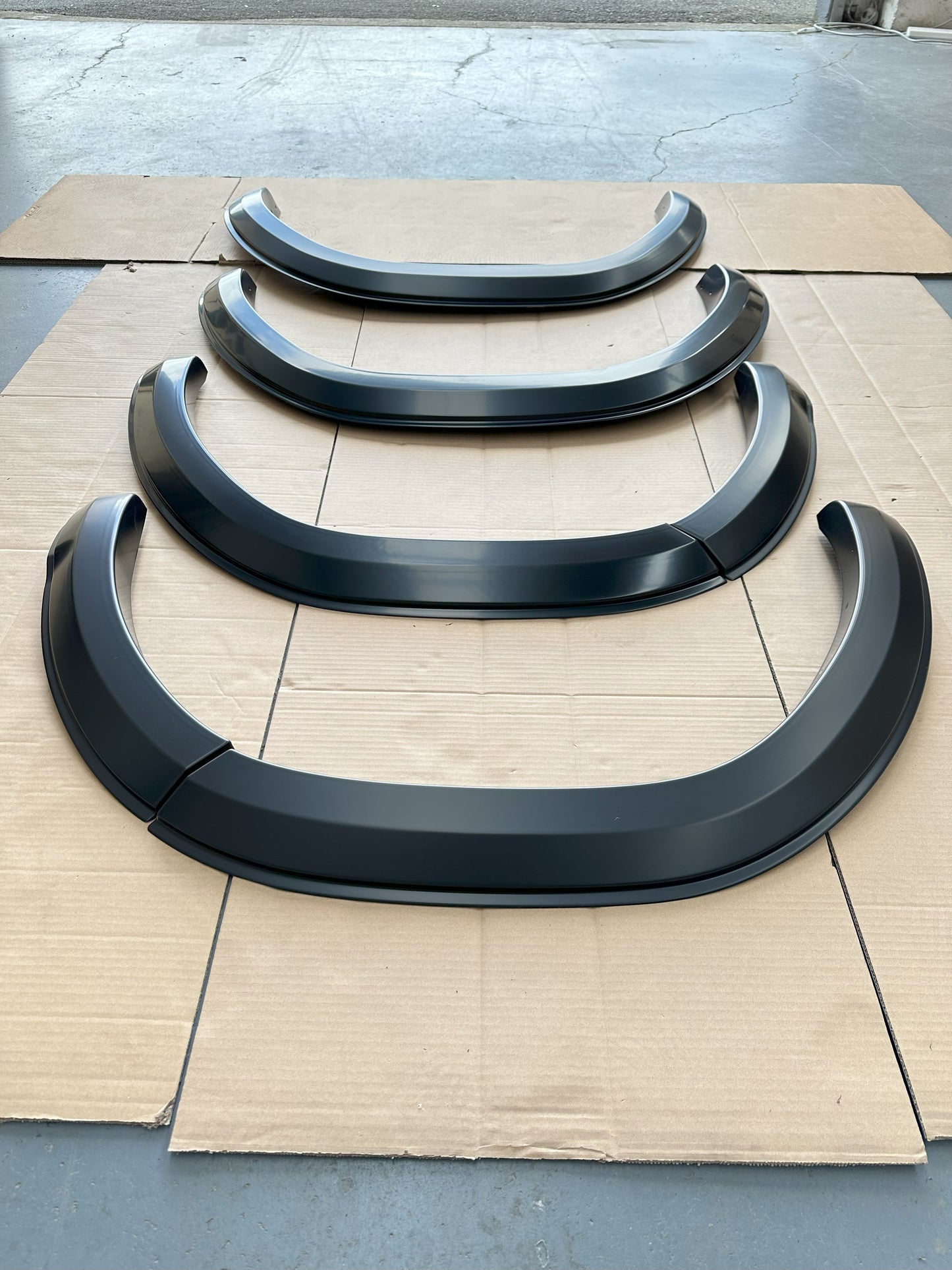 Fender Flare 4-inch Style Toyota Hilux Rocco 2018-2020 Matte Black