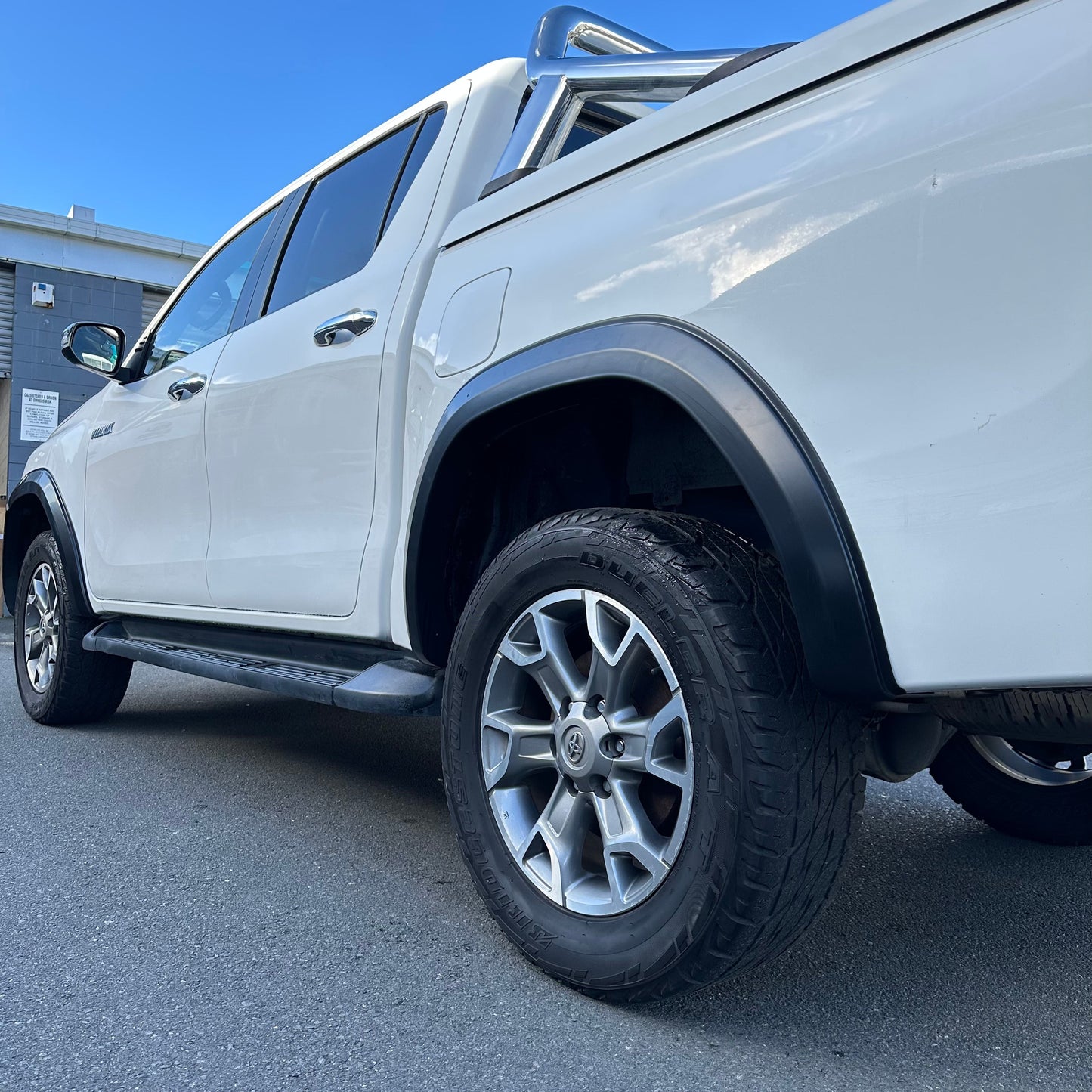 Fender Flare 4-inch Style Toyota Hilux Rocco 2018-2020 Matte Black