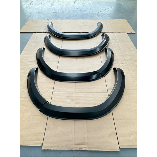 Fender Flare 4-inch Style Toyota Hilux Rocco 2018-2020 Matte Black