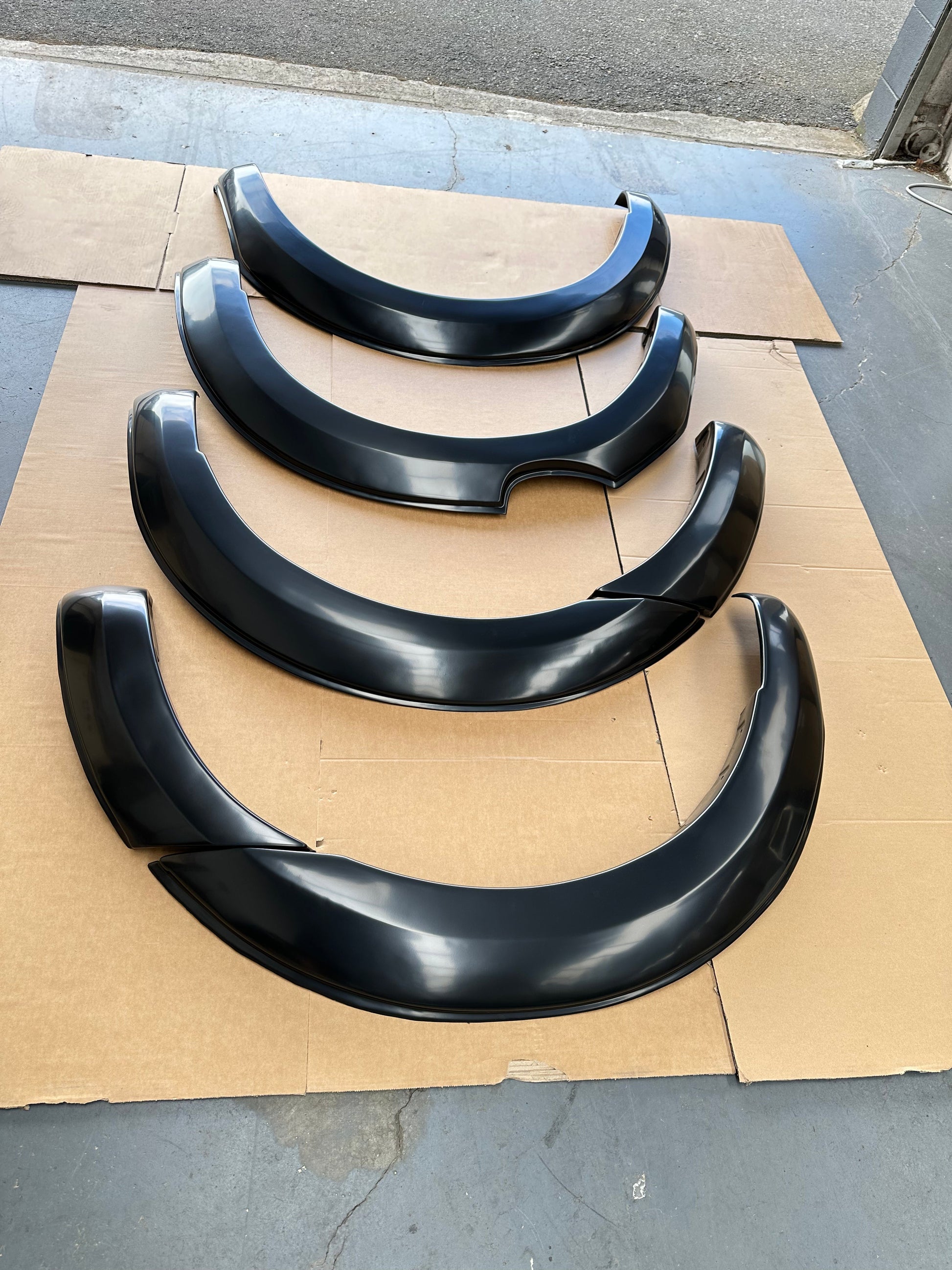 Fender Flare 6-Inch Ford Ranger PX2 2016-2018 Smooth Style Matte Black