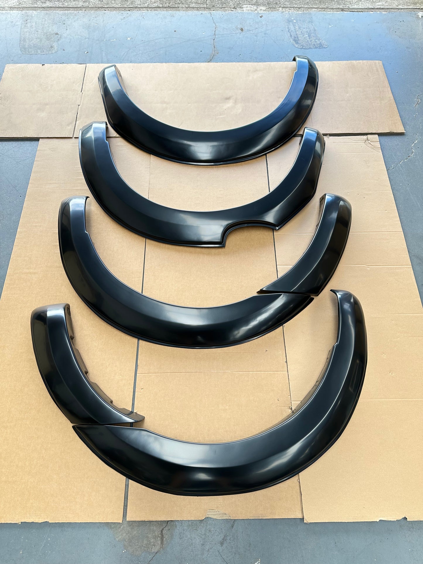 Fender Flare 6-Inch Ford Ranger PX2 2016-2018 Smooth Style Matte Black