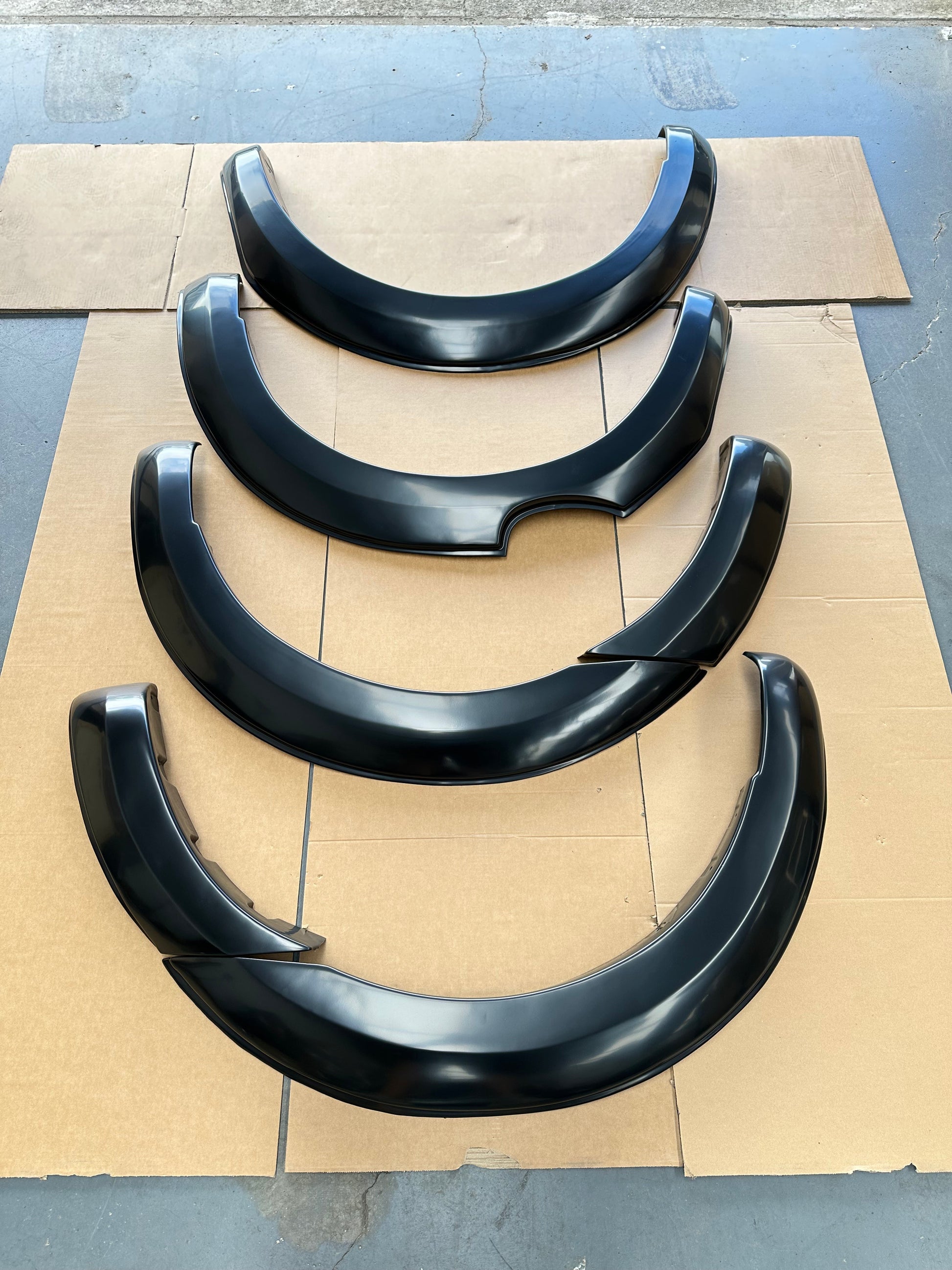 Fender Flare 6-Inch Ford Ranger PX2 2016-2018 Smooth Style Matte Black