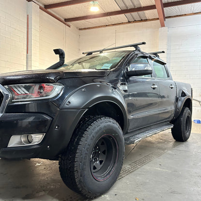 Fender Flare 9-Inch Ford Ranger PX2 2016-2018 Bolt Style Smooth Black