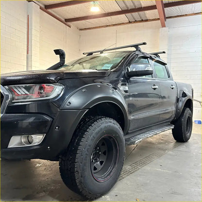 Fender Flare 9-Inch Ford Ranger PX2 2016-2018 Bolt Style Smooth Black