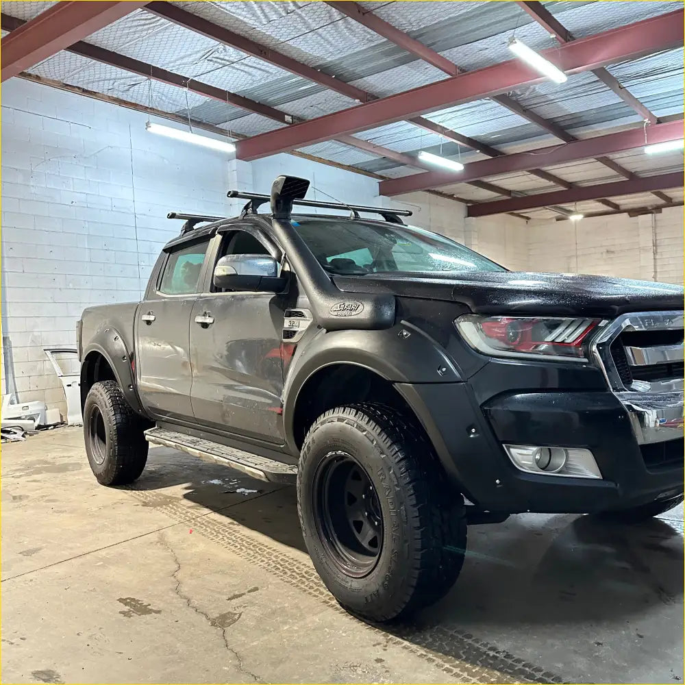 Fender Flare 9-Inch Ford Ranger PX2 2016-2018 Bolt Style Smooth Black