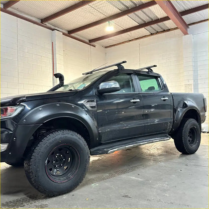 Fender Flare 9-Inch Ford Ranger PX2 2016-2018 Bolt Style Smooth Black