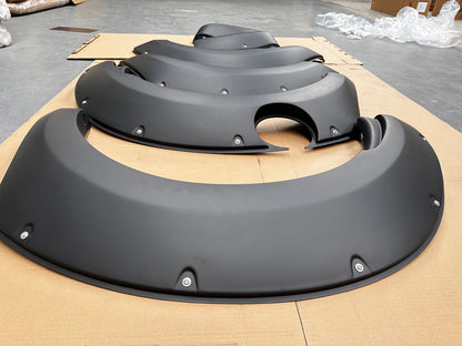 Fender Flare 9-Inch Mazda BT-50 2012-2020 Bolt Style Matte Black