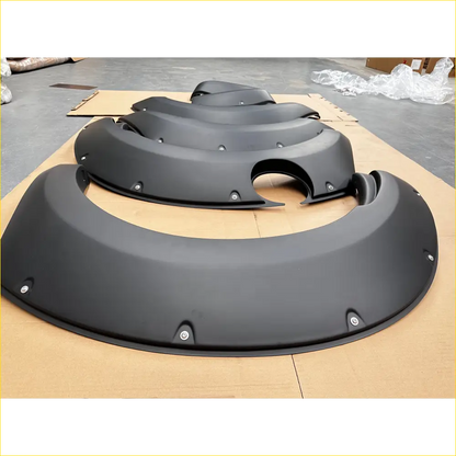 Fender Flare 9-Inch Mazda BT-50 2012-2020 Bolt Style Matte Black