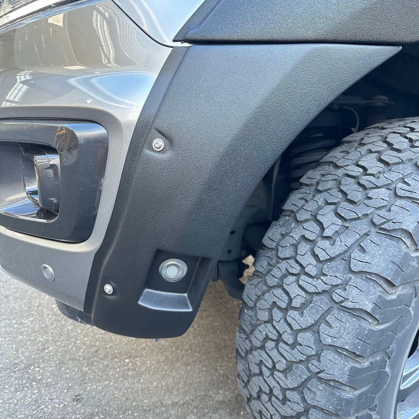 Fender Flare for Ford Ranger PX3 2019-2021 Lychee Texture Bolt Style