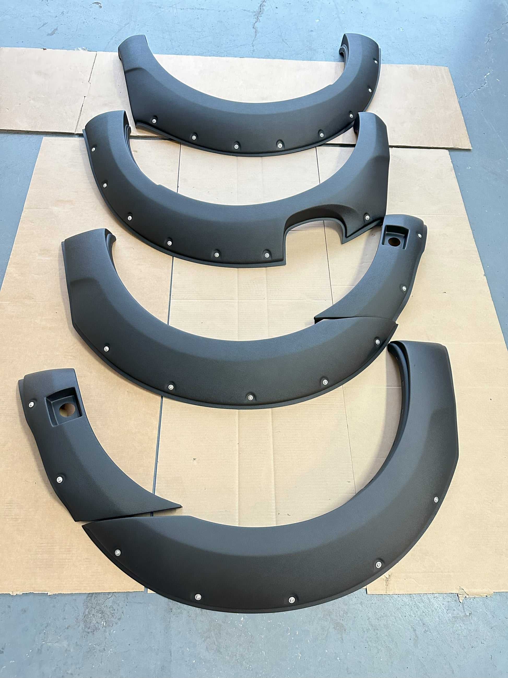 Fender Flare for Ford Ranger PX3 2019-2021 Lychee Texture Bolt Style