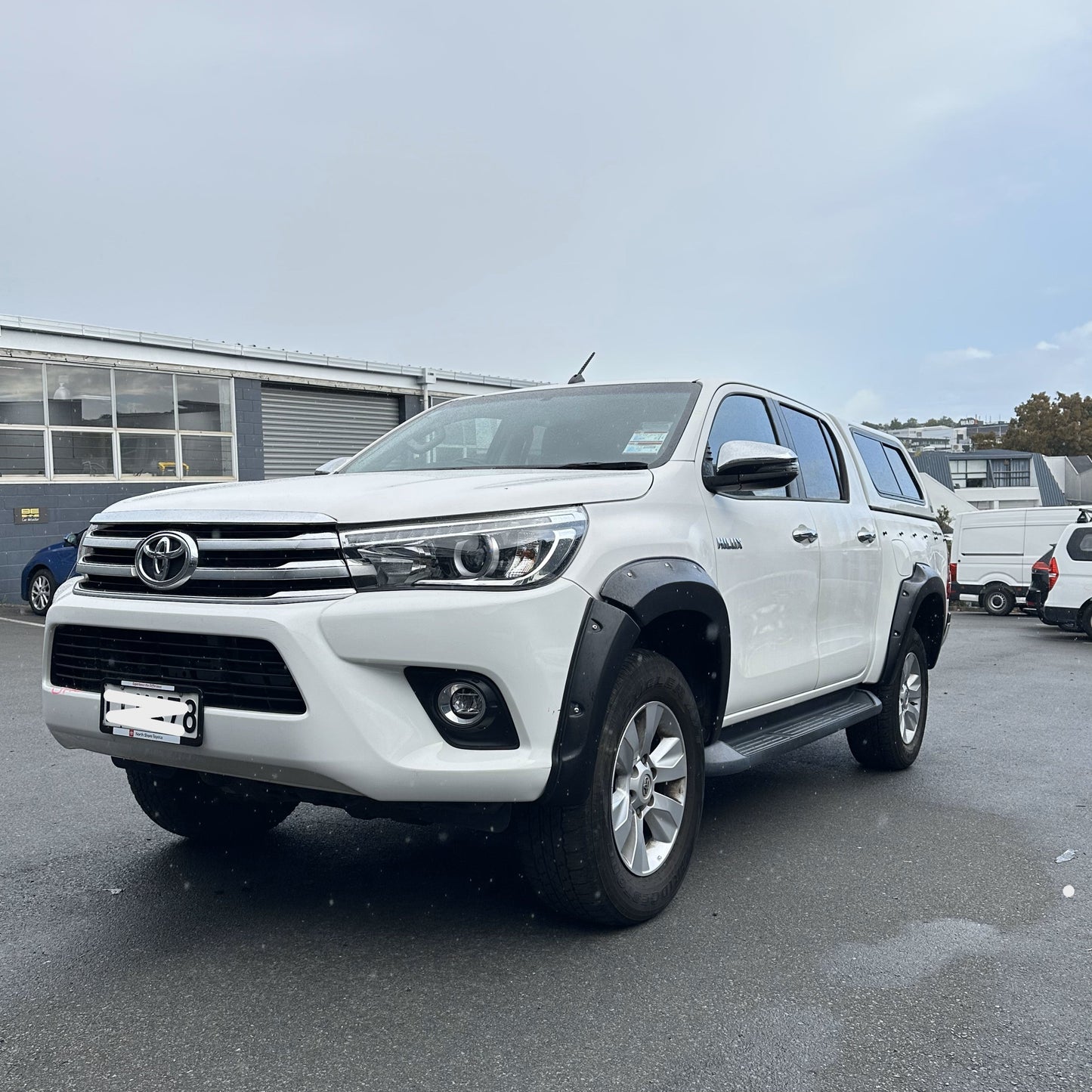 Fender Flare for Toyota Hilux Revo 2015-2017 Lychee Texture Bolt Style