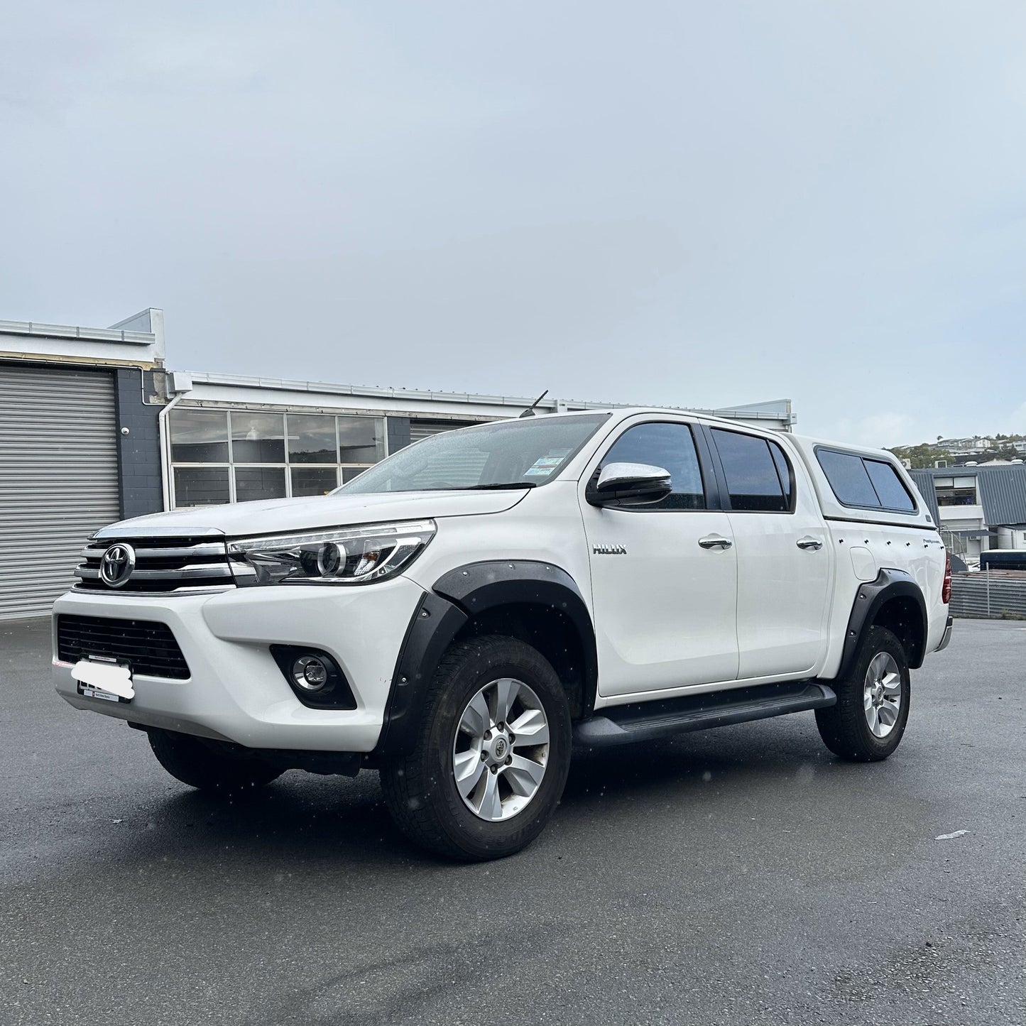 Fender Flare for Toyota Hilux Revo 2015-2017 Lychee Texture Bolt Style