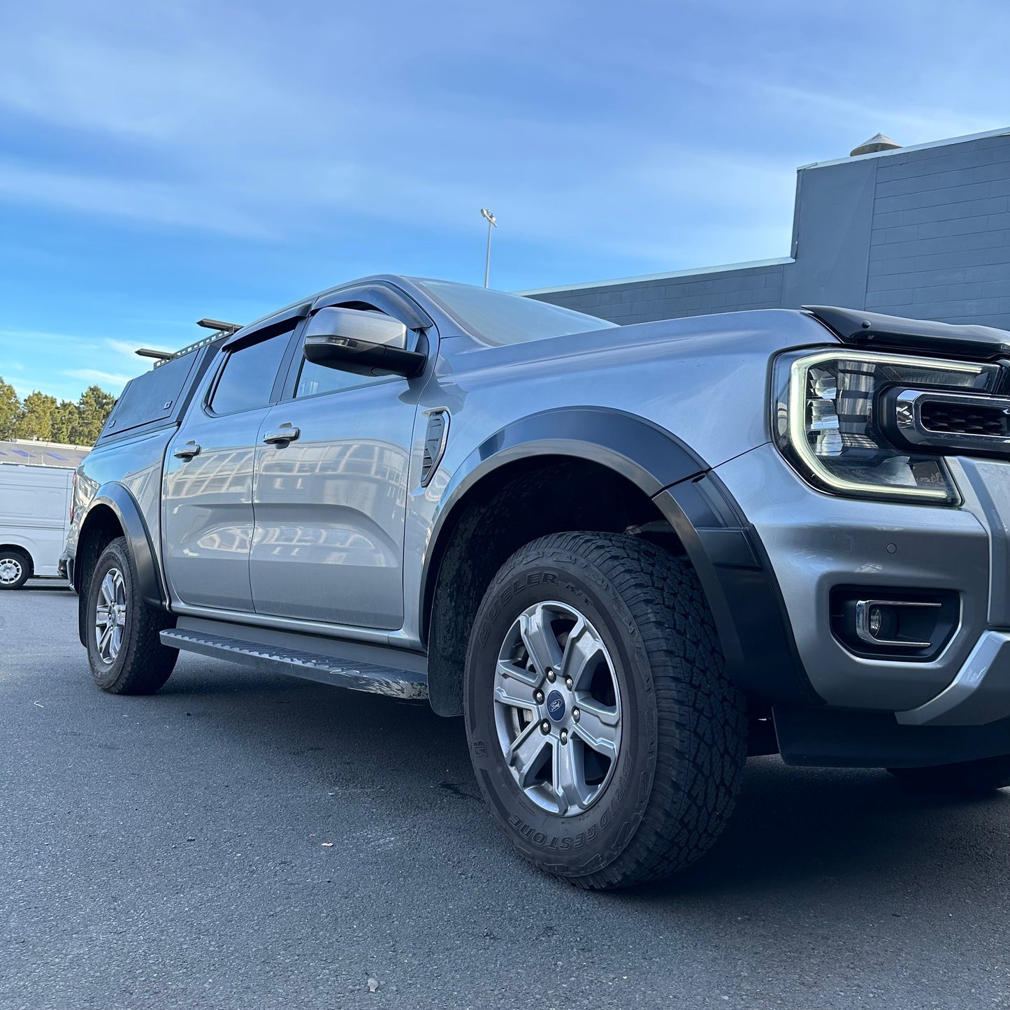 Fender Flare Ford Ranger 2022+ Sport Smooth Style Matte Black Double