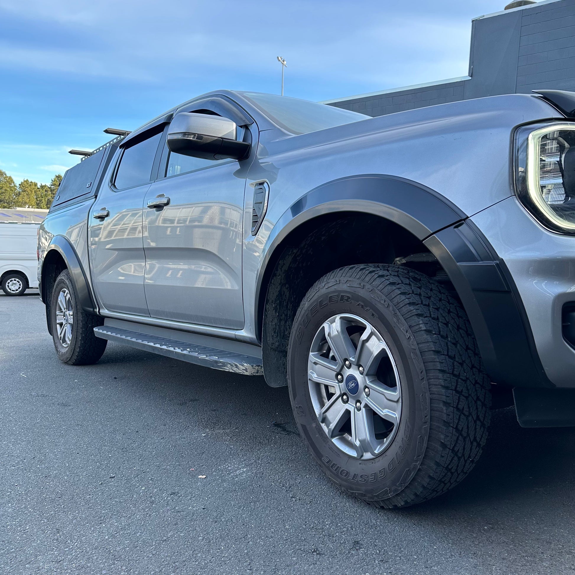 Fender Flare Ford Ranger 2022+ Sport Smooth Style Matte Black Double