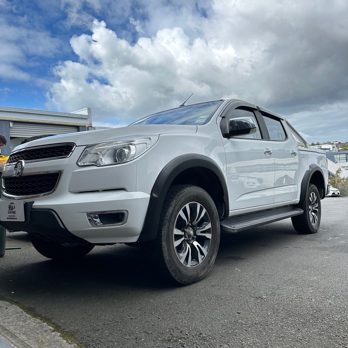 Fender Flare Holden Colorado 2012-2016 Smooth Style Matte Black