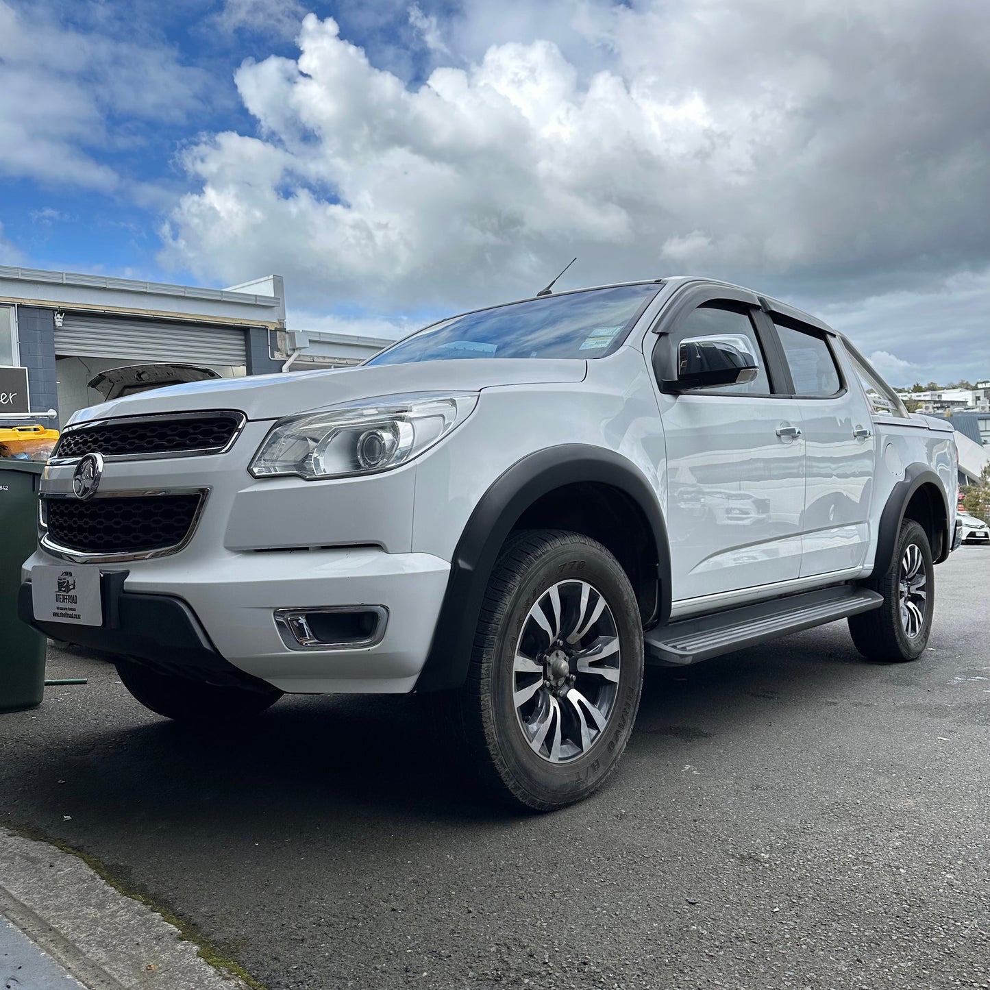 Fender Flare Holden Colorado 2012-2016 Smooth Style Matte Black