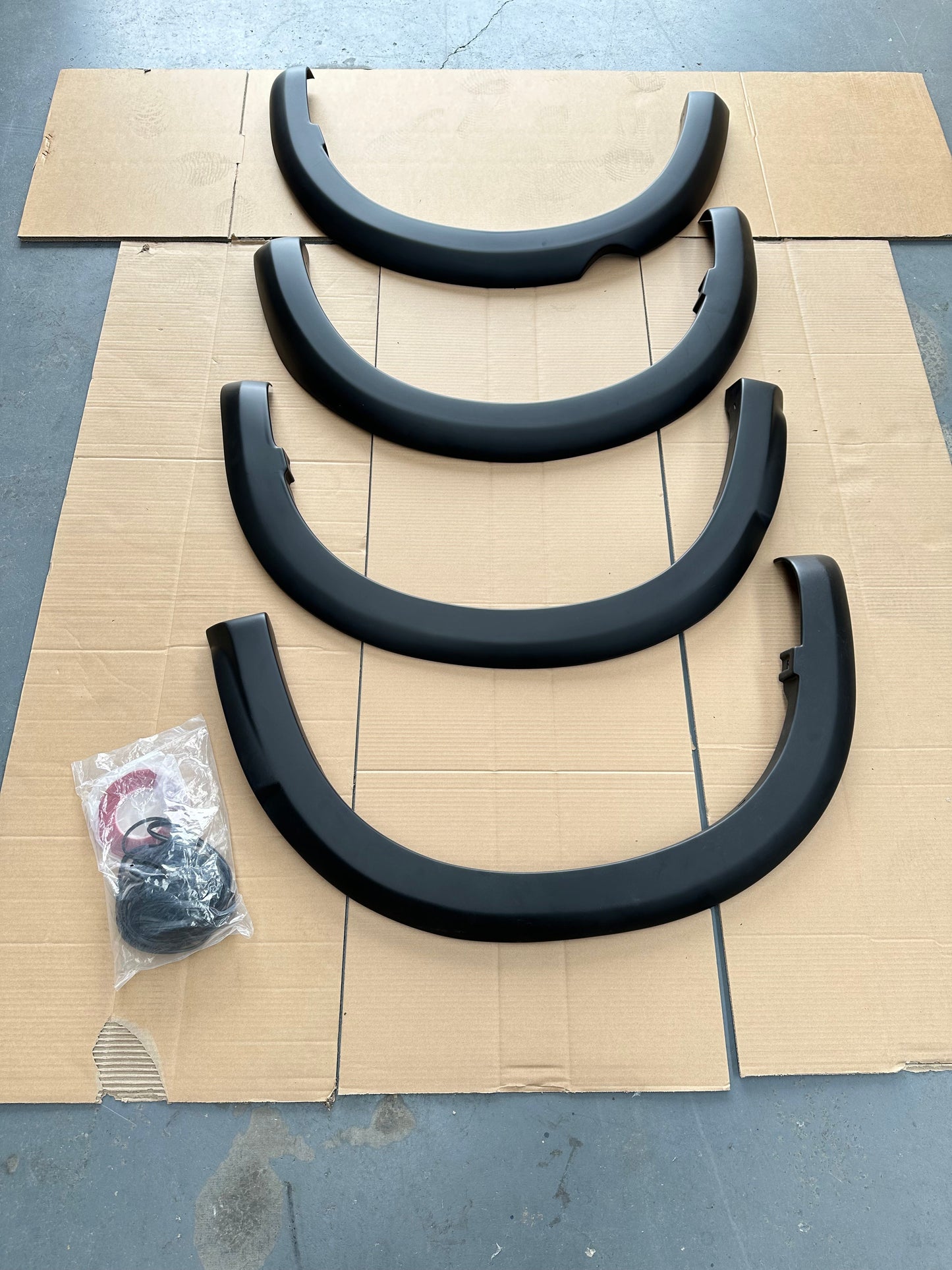 Fender Flare Holden Colorado 2012-2016 Smooth Style Matte Black