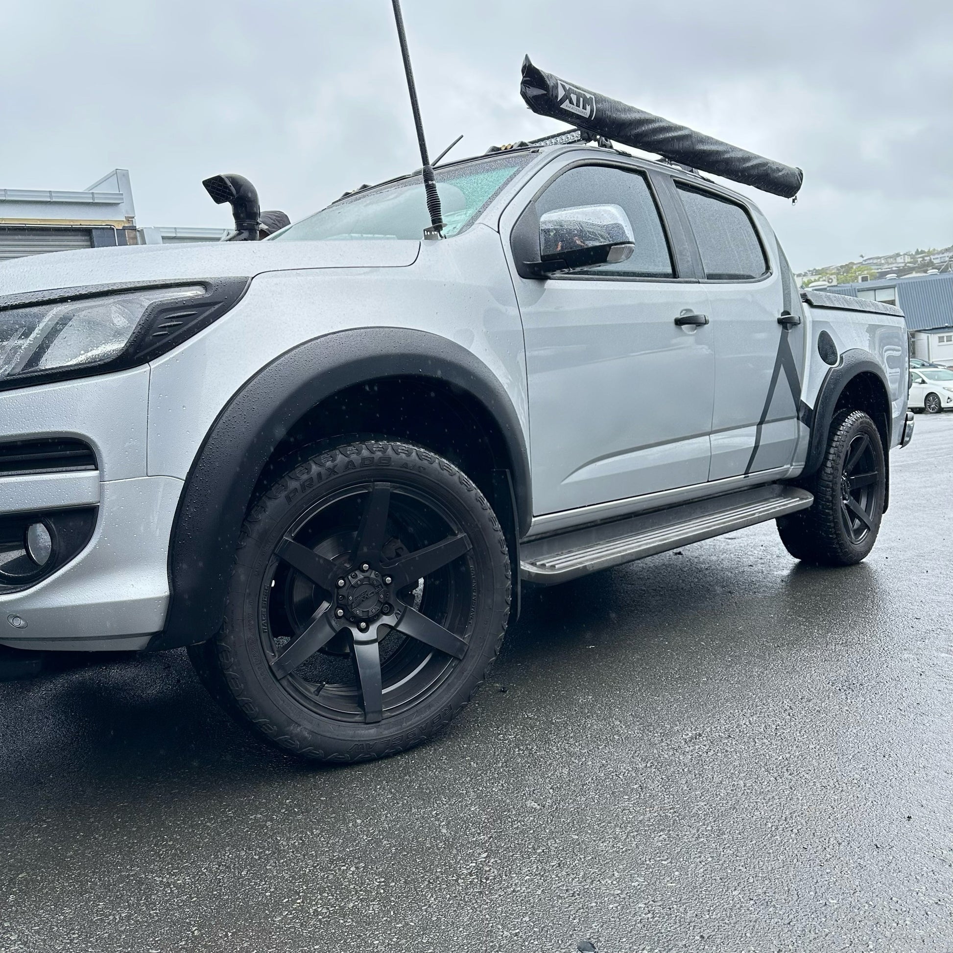 Fender Flare Holden Colorado 2016-2020 Smooth Style Matte Black