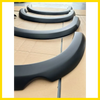 Black matte fender flares for holden colorado 2016-2020 smooth style perfect for automotive customization