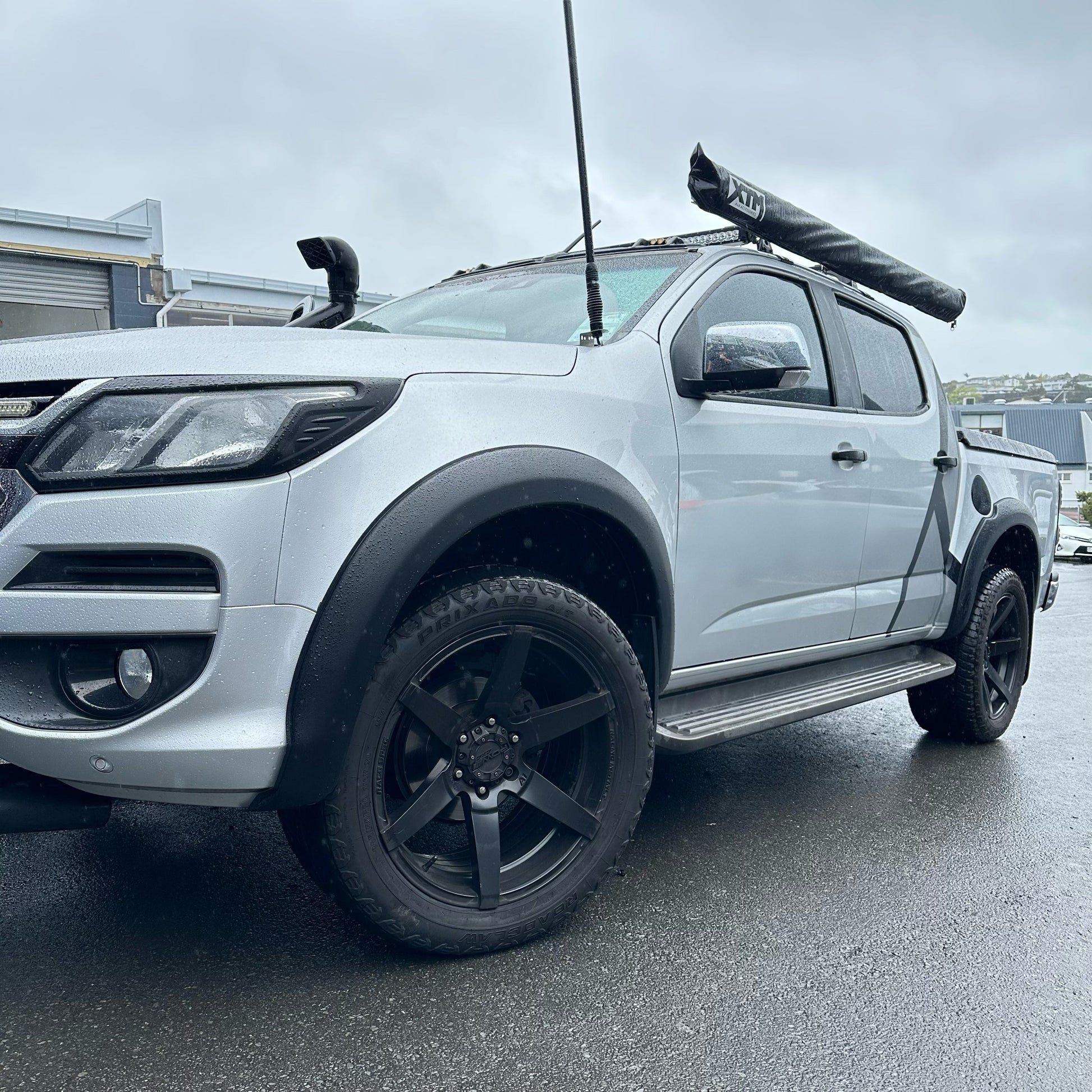 Fender Flare Holden Colorado 2016-2020 Smooth Style Matte Black