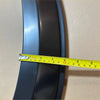 Black rubber tire bead with smooth glossy finish for fender flare isuzu d-max 2016-2020 4-inch matte black