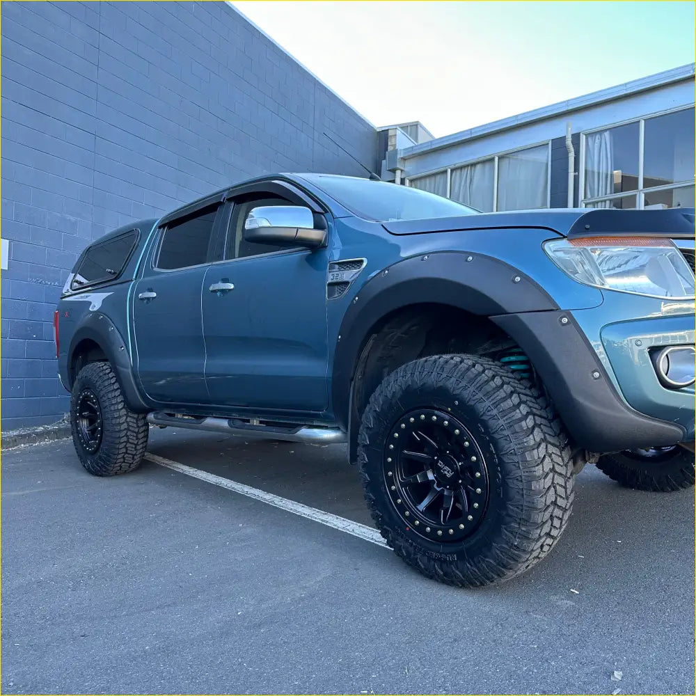 Fender Flare Lychee Texture Bolt Style for Ford Ranger PX1 2012-2015