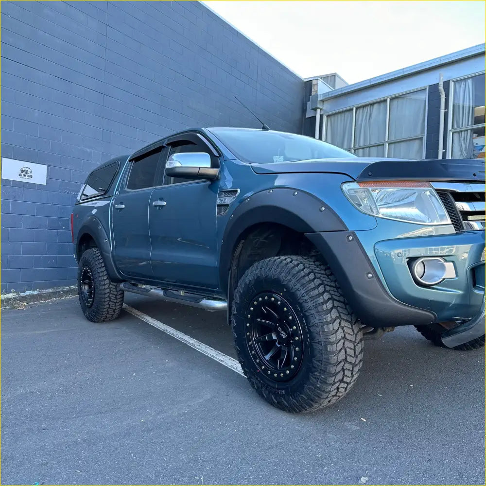 Fender Flare Lychee Texture Bolt Style for Ford Ranger PX1 2012-2015