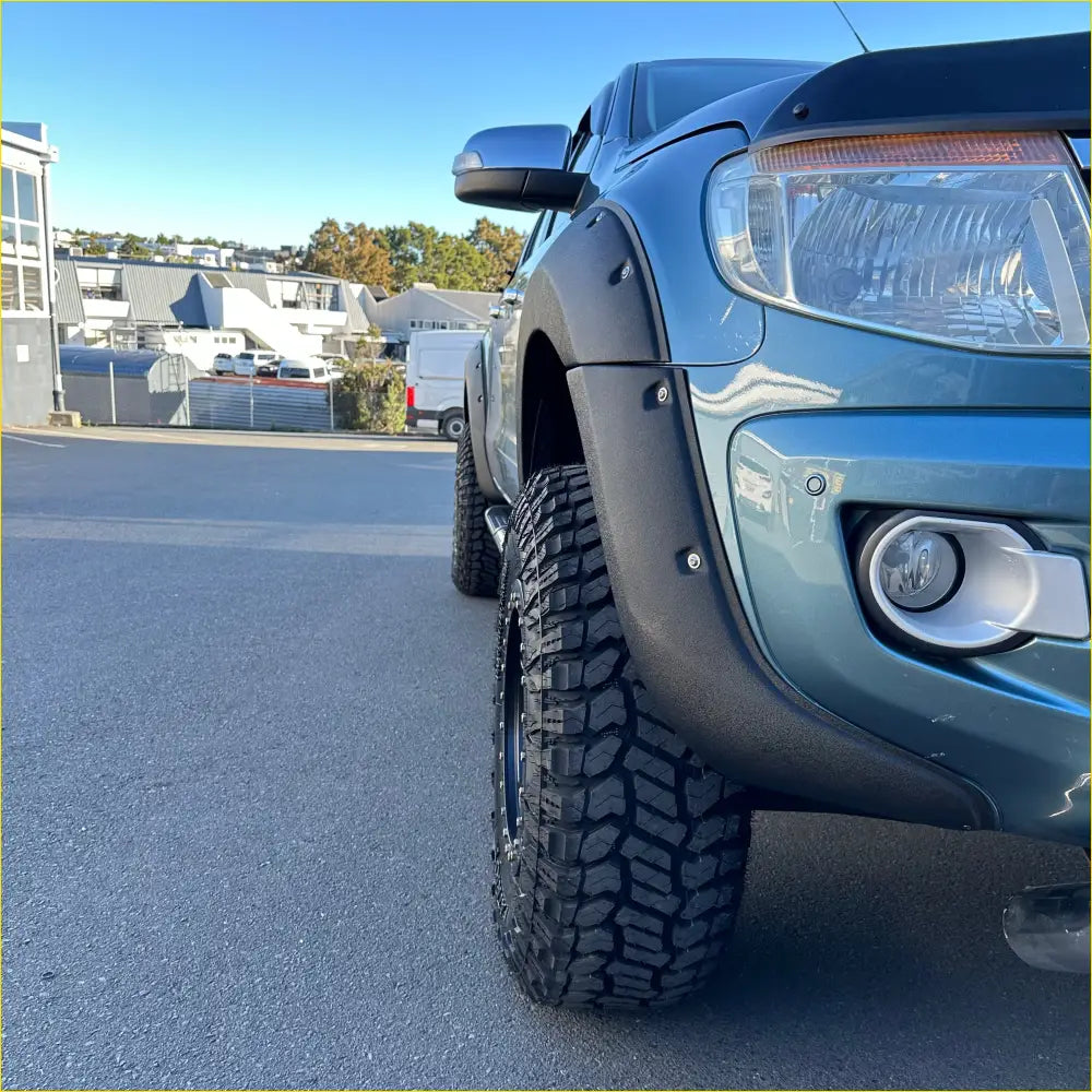 Fender Flare Lychee Texture Bolt Style for Ford Ranger PX1 2012-2015