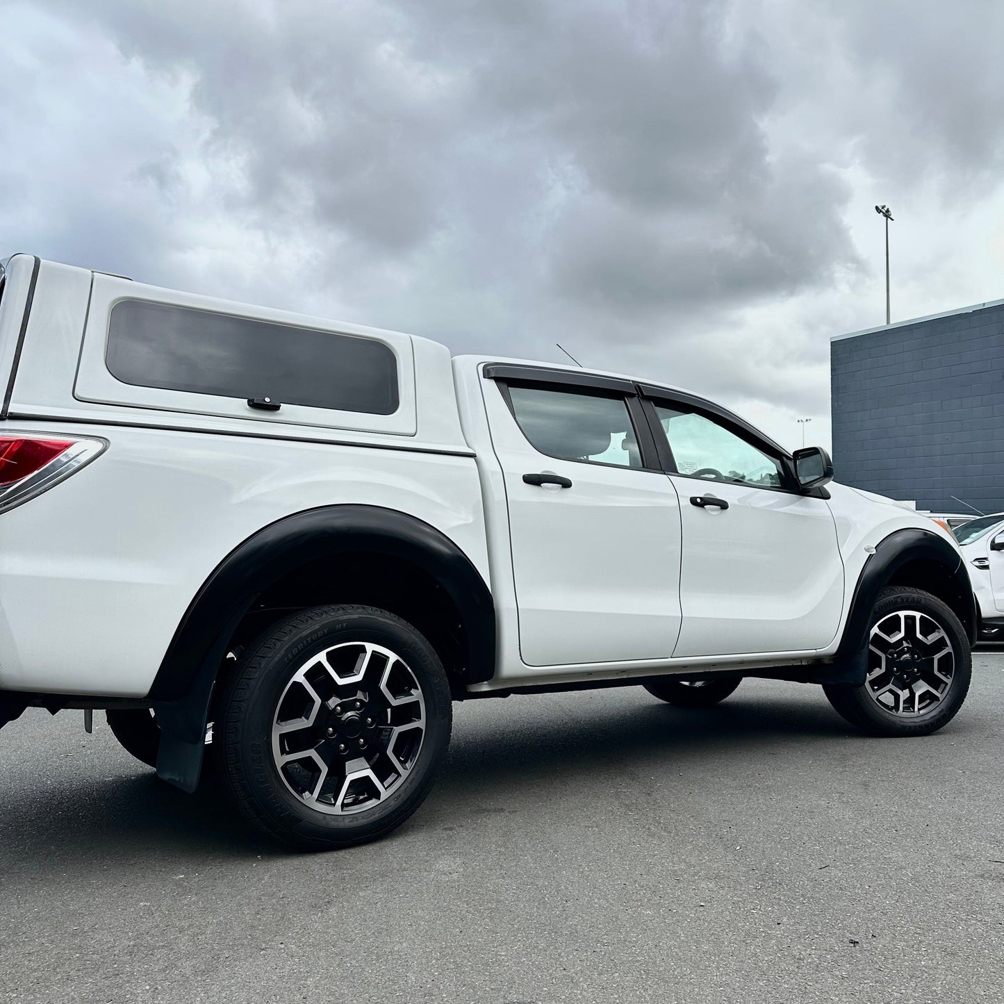 Fender Flare Mazda BT-50 2012-2020 OEM Style 6-Inch Matte Black