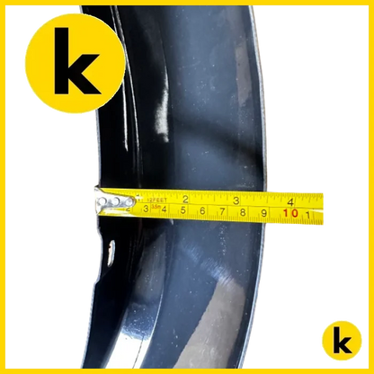 Fender Flare Mitsubishi Triton 2005-2015 Smooth Style Matte Black Kren Bits