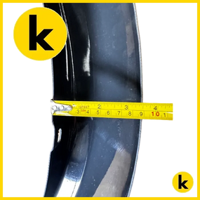 Fender Flare Mitsubishi Triton 2005-2015 Smooth Style Matte Black Kren Bits