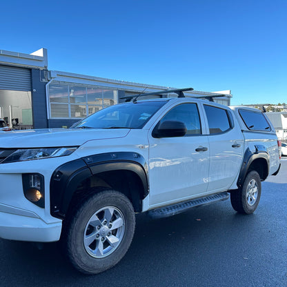 Fender Flare Mitsubishi Triton 2019-2023 Bolt Style Matte Black