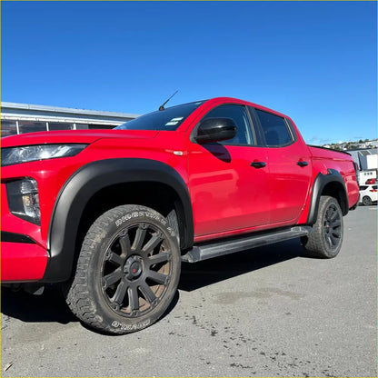 Fender Flare Mitsubishi Triton 2019-2023 Smooth Style Matte Black