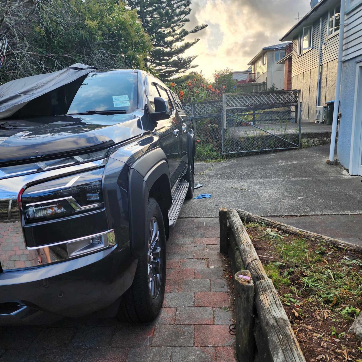 Fender Flare Mitsubishi Triton 2024+ OEM Style Matte Black