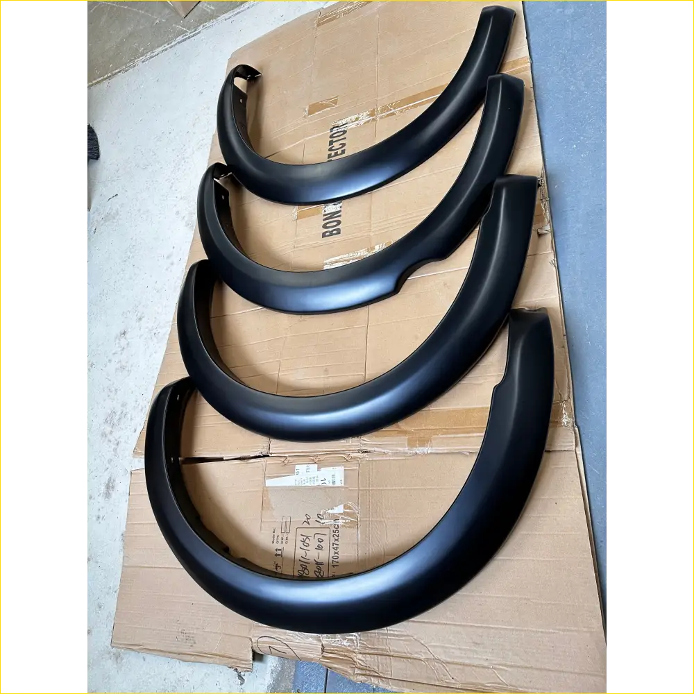 Fender Flare Nissan Navara D40 2005-2015 Smooth Style Matte Black