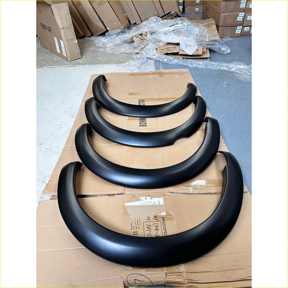 Fender Flare Nissan Navara D40 2005-2015 Smooth Style Matte Black