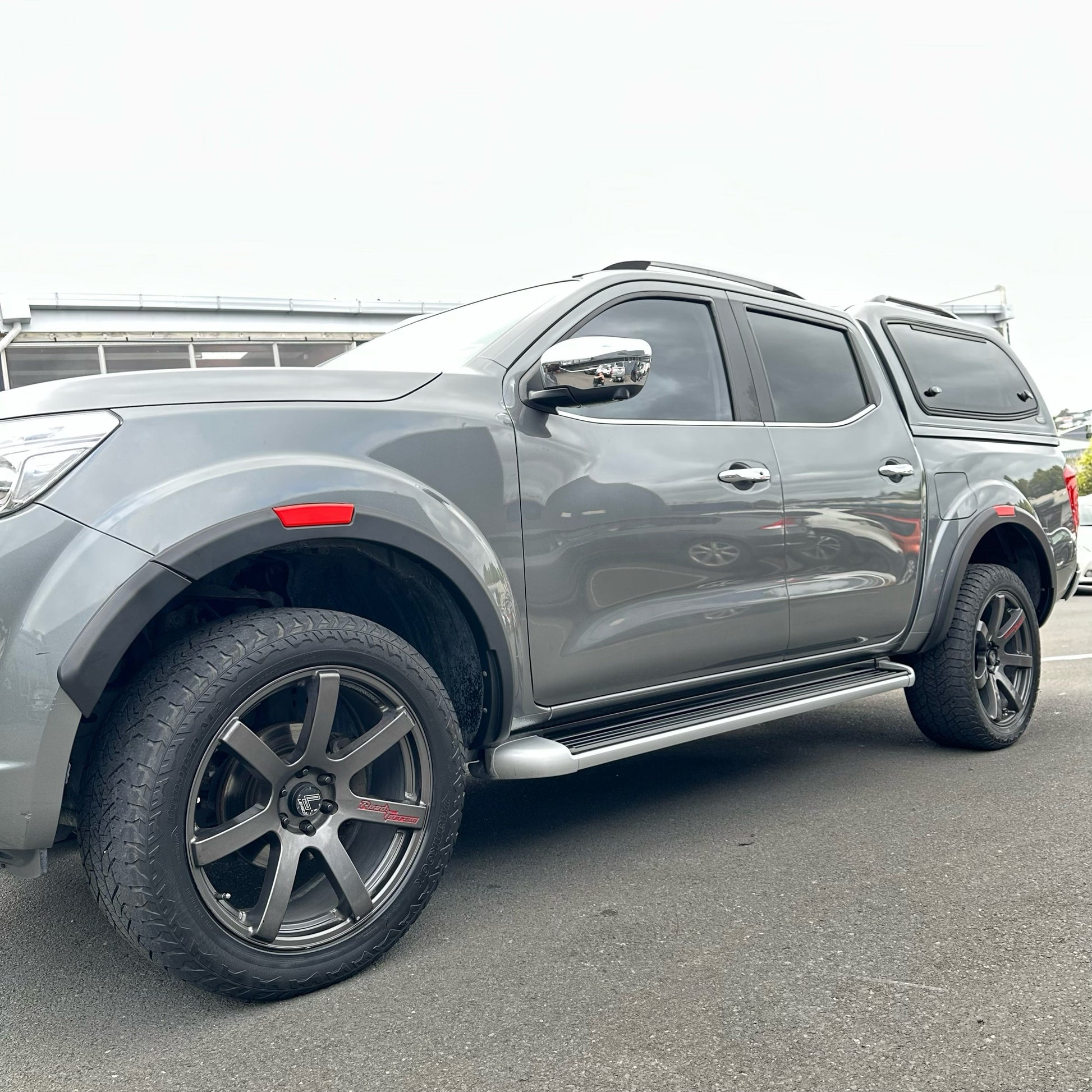 Fender Flare Nissan Navara NP300 2015-2020 OEM Style with Red layer