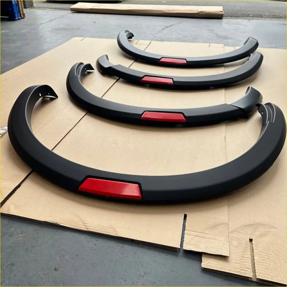 Fender Flare Nissan Navara NP300 2015-2020 OEM Style with Red layer