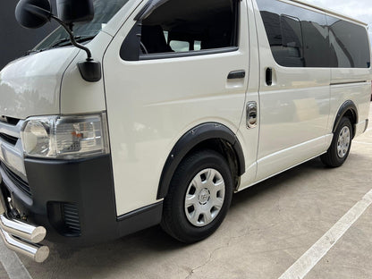 Fender Flare Toyota Hiace 2005-2019 Bolt Style Matte Black