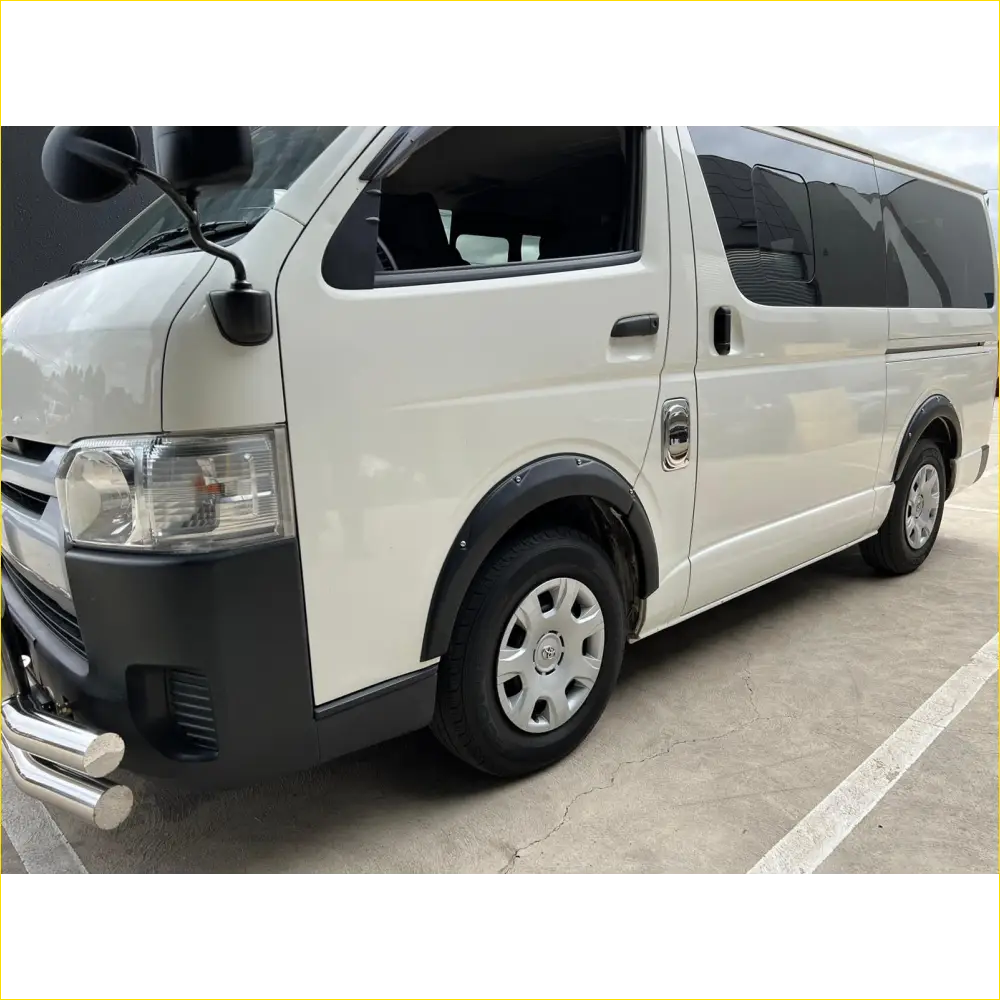 Fender Flare Toyota Hiace 2005-2019 Bolt Style Matte Black