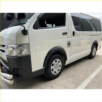 Fender Flare Toyota Hiace 2005-2019 Bolt Style Matte Black